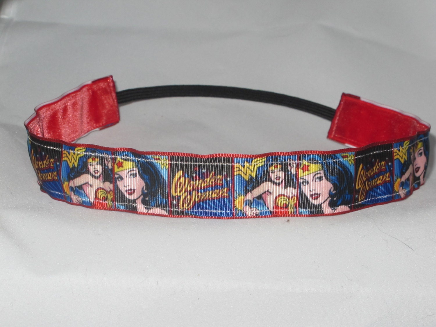 No slip WONDER WOMAN headband They just by BusyBandzHeadbands