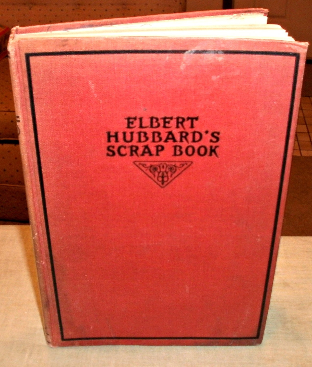 Antique Book Elbert Hubbard's Scrap Book by RustedPickle on Etsy