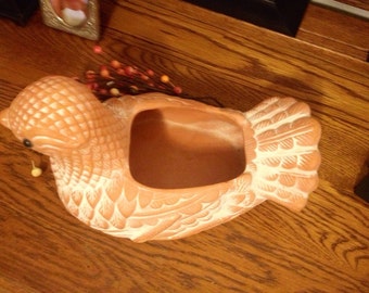 Terra-cotta Bird Planter