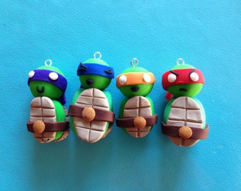 baby ninja turtle charms