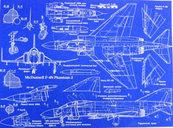 F 4 Phantom Blueprints