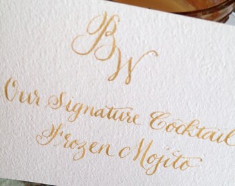 Custom Wedding or Special Event Signs