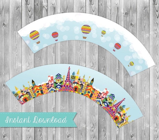 DIY Printable Instant Download PDF It's A Small World