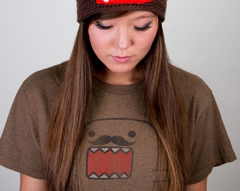 Hand Knitted Domo Kun Cap - il_340x270.666647708_sx69