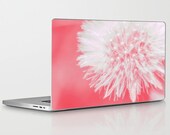 Pink Dandelion- Laptop Skins for MacBook Air/ Pro/ Retina 11" 13" 15" 17" and PC Laptops 13"15"17" - Modern Gift -  Floral Laptop Accessorys
