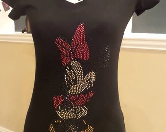 bling minnie mouse shirt