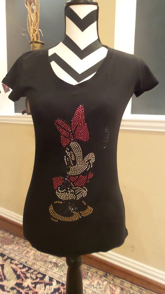 bling minnie mouse shirt
