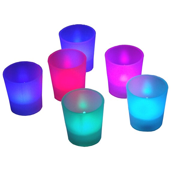 MultiColor ColorChanging LED Votive Candles by BlueDotTrading