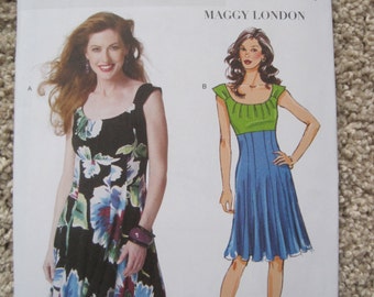 UNCUT Misses Dress by Maggy London - Butterick Sewing Pattern B5751