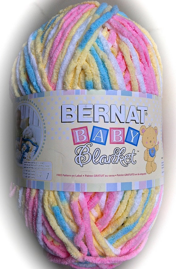 PITTER PATTER Bernat Baby Blanket Yarn 10.5 oz. 04616 300 G