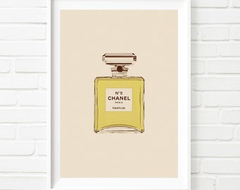 Chanel Art Chanel quote Coco Chanel Printable Art by SashkaMashka