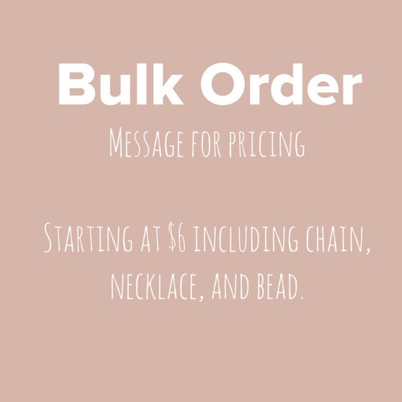 Items similar to Bulk Order! Pricing based on how many are ordered and