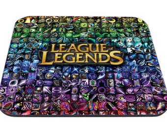 League of Legends Items Mousepad