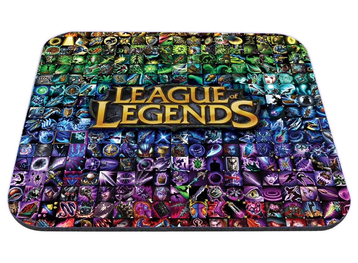 League of Legends Items Mousepad