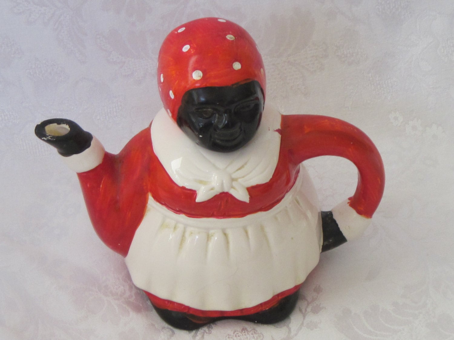 Aunt Jemima teapot african american art 1940's