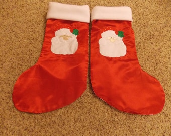 Personalized Santa Christmas stocking