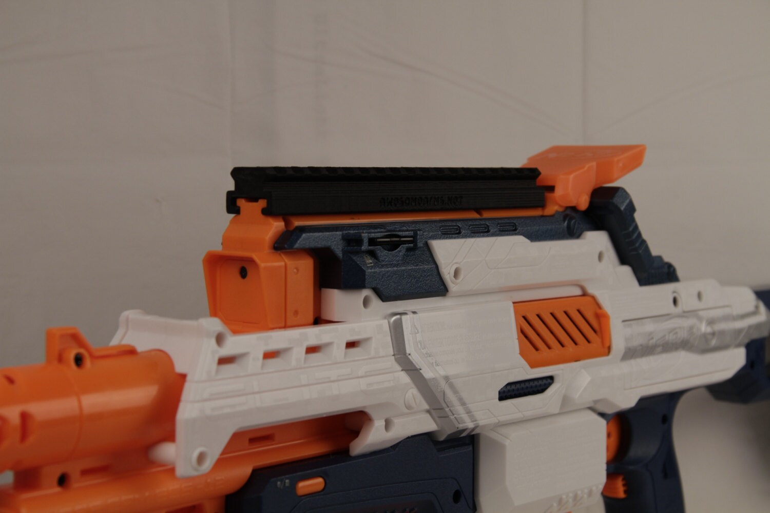 3D Printed Nerf to Picatinny Top Rail Mount for Nerf Gun