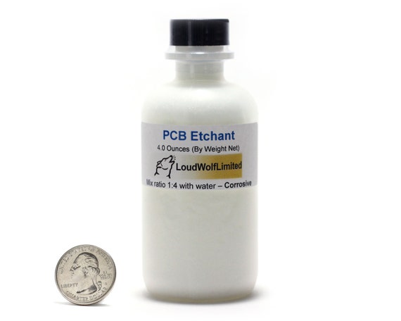  PCB Etchant 4 Ounces Active Ingredient Ammonium 