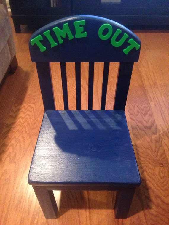 kids wooden time out chair