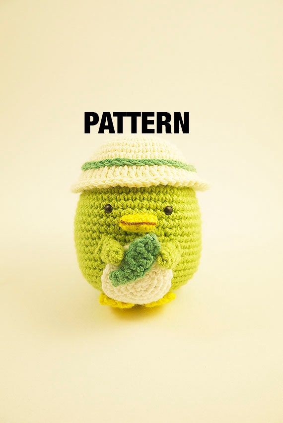 Amigurumi crochet doll PATTERN ONLY English San-X sumikko