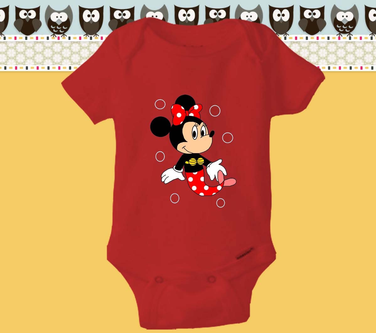 Minnie mouse disneyland baby onesie mickey mouse baby by Ndase