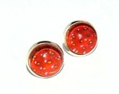 Strawberry earrings - Strawberry jewelry - Red earrings - Food earrings - Stud earrings - Post earrings - Fashion jewelry - Glass earrings Strawberry earrings - Strawberry jewelry - Red earrings - Food earrings - Stud earrings - Post earrings - Fashion jewelry - Glass earrings
