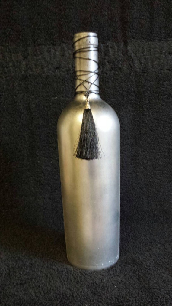 Items similar to Elegant wine bottle decor on Etsy