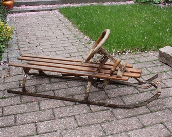 Wooden Sled 