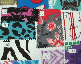 3 Midwifery Infant Weighing Slings - CHOOSE from 26 options - Single Layer Flannel - SlingRings used
