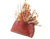 Mission Style Ceramic Wall Pocket Stoneware Pottery