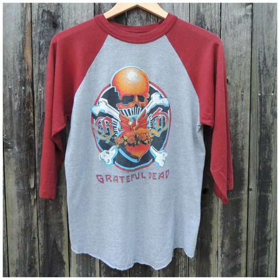 Vintage 80s Grateful Dead Reckoning Jersey TShirt // by byHEXEREI
