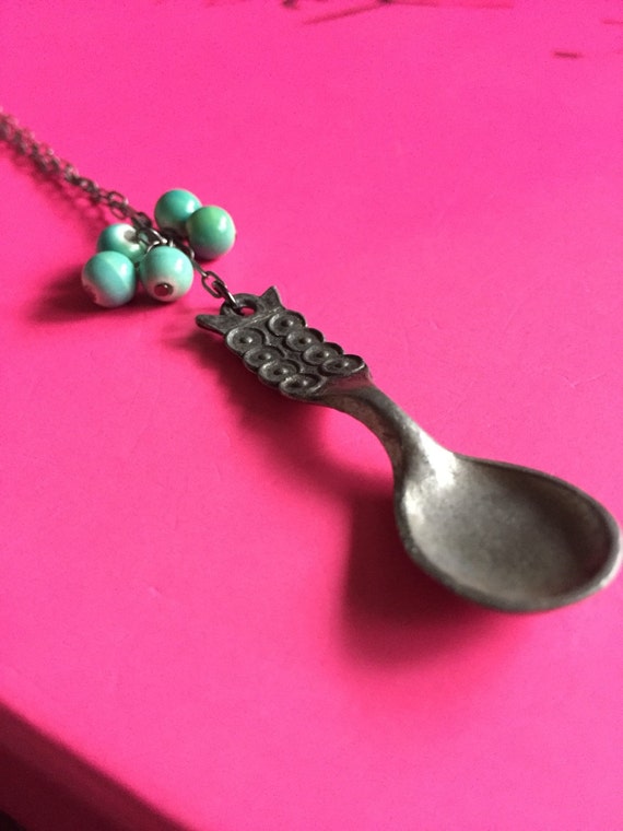 Antique Mini Spoon Necklace