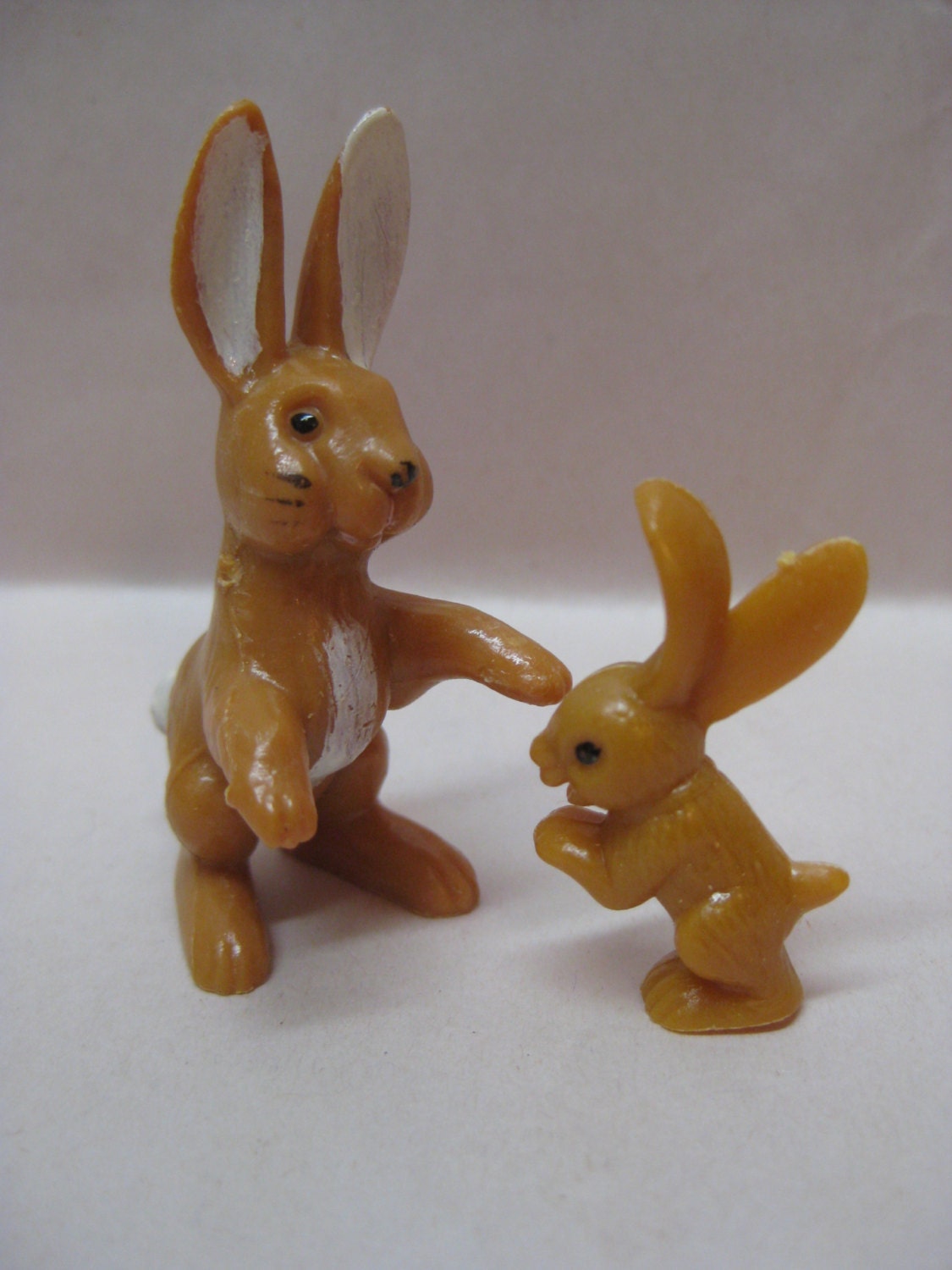 miniature bunny figurines