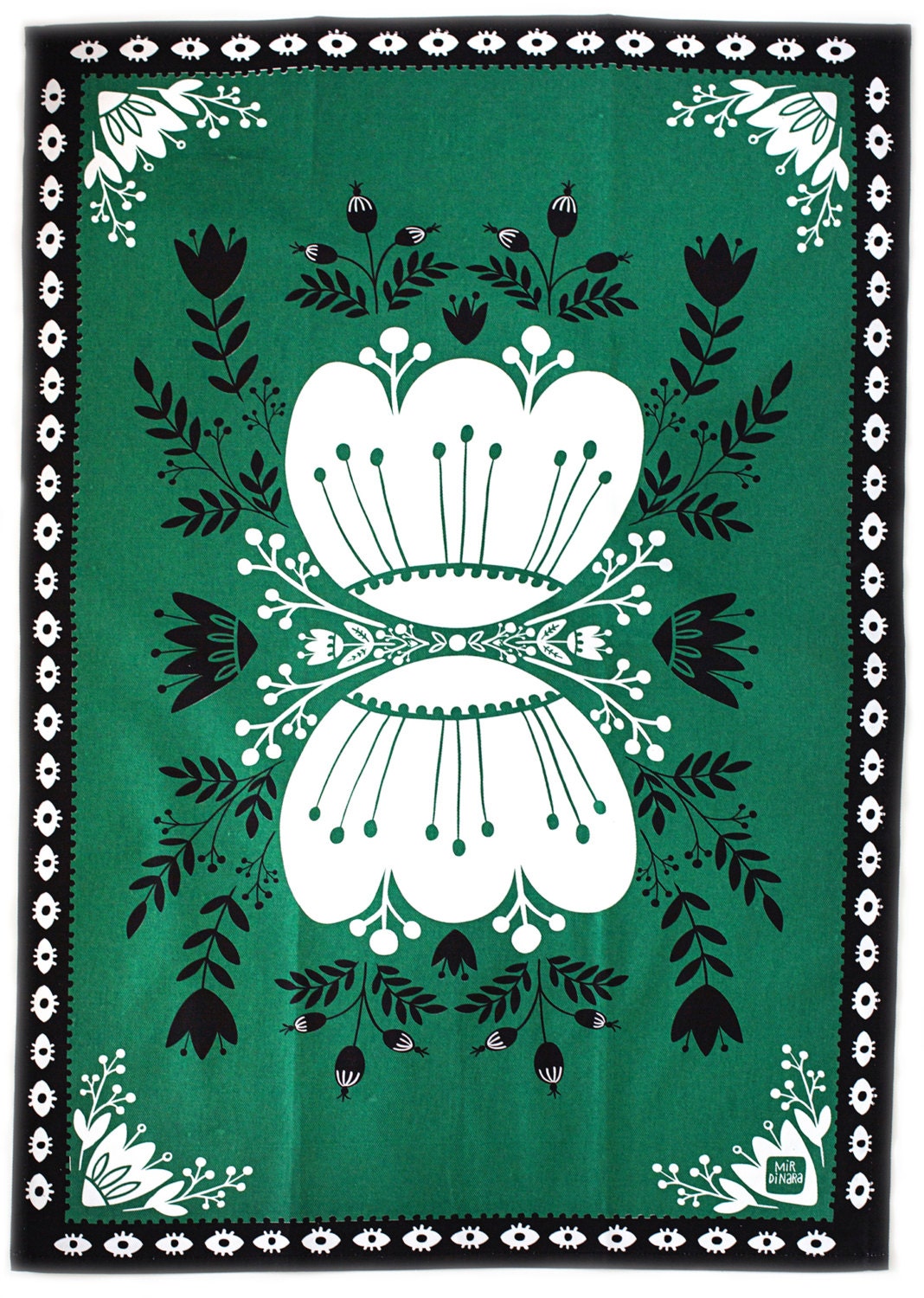 Alegria Green Tea Towel main image 0