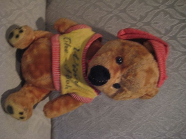 1960 winnie the pooh stuffed animal