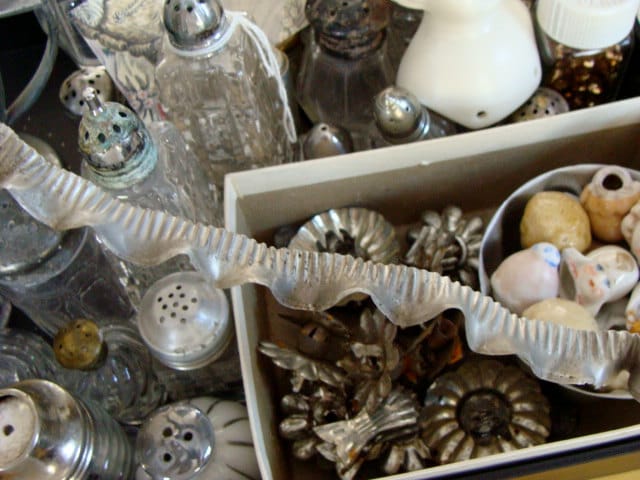 Stunning Vintage Salvaged Metal Ruffled Lace for Steampunk and Assemblage Art Dolls steampunk buy now online