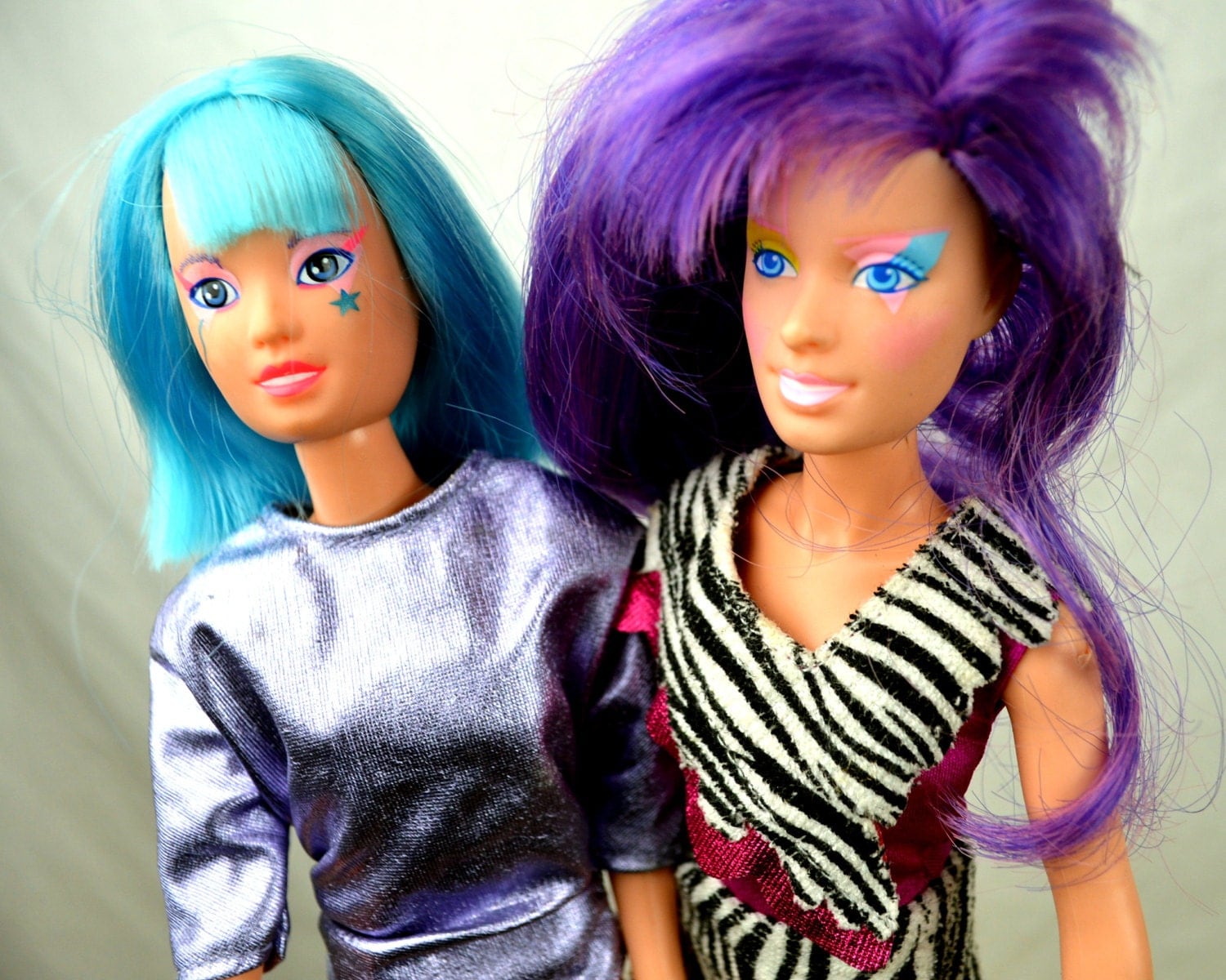 LOT of 2 DOLLS Vintage Jem and the Holograms MISFITS