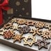 CLEARANCE! Mini Wooden Snowflake Ornament Gift Box. Rustic Handmade Designs Laser Cut from Sustainable Harvest Wisconsin woods.
