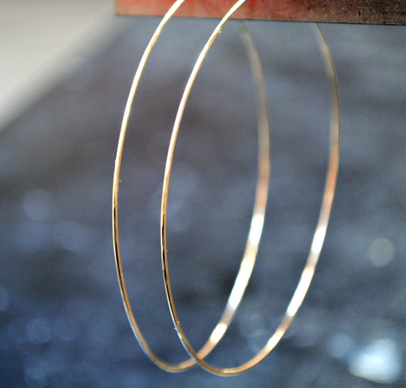thin big hoops