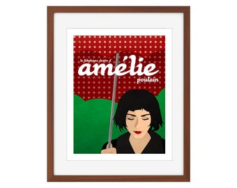 Amelie minimalist movie poster
