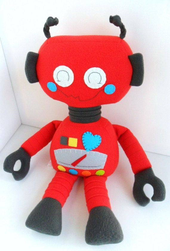 robot plush toys