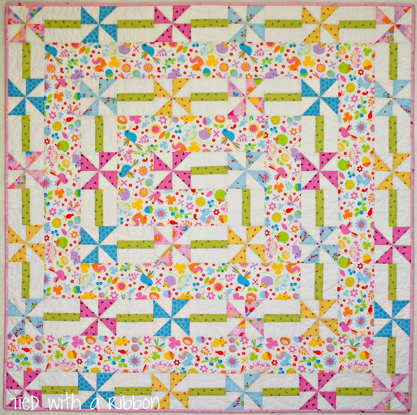 Daisy Chain PDF Quilt pattern Immediate Download
