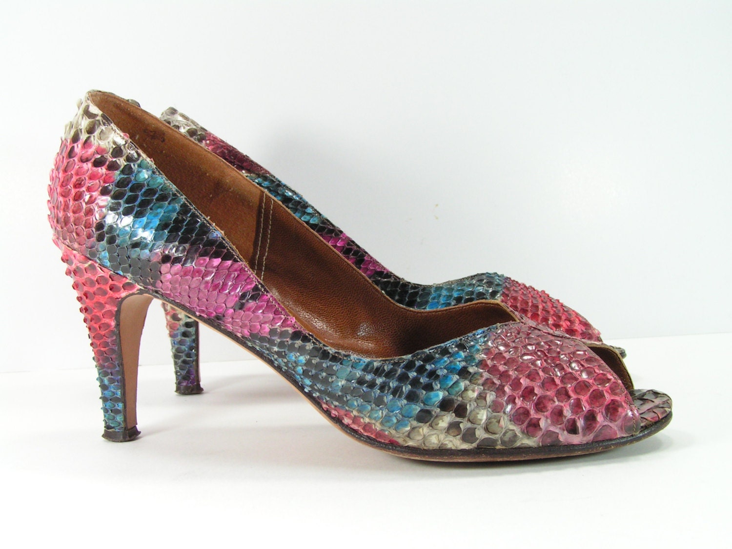 cheap snakeskin heels