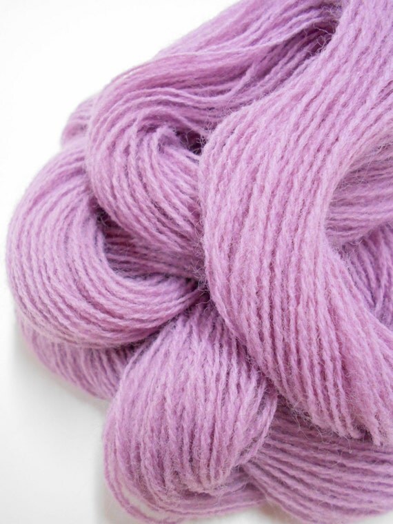 Vintage Knitting Yarn Lace Weight Lavender Yarn 2 by ...