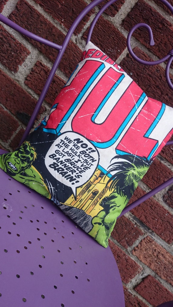 incredible hulk cushion