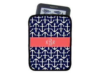 Kindle Fire or Nook Case - Kindle Cover with Monogram- Design your Own