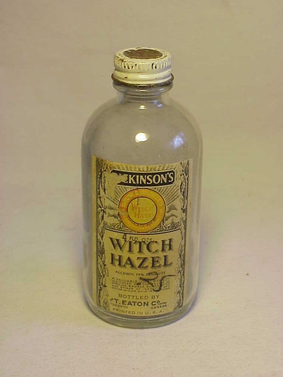 swan witch hazel 4 oz bottle vintage