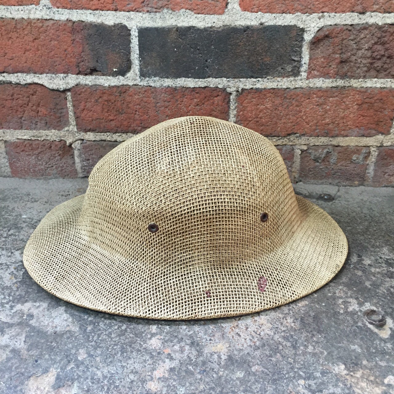 vintage safari hat