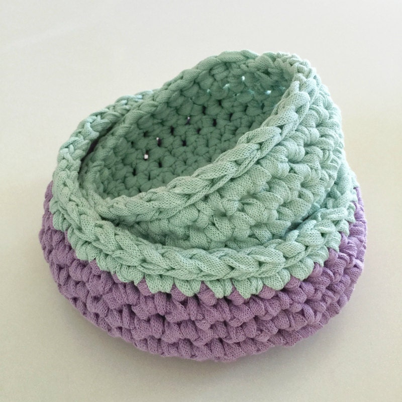 Crochet nesting bowls pattern crochet pattern