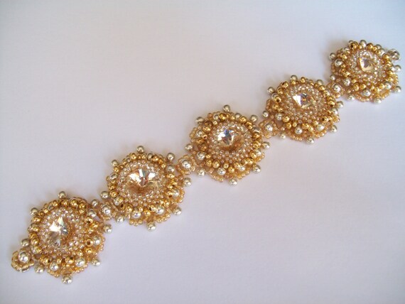 Motif Bracelet Pattern | pdf tutorial beaded rivoli motif bracelet jewelry Motif Bracelet Pattern | pdf tutorial beaded rivoli motif bracelet jewelry